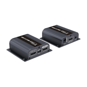 Kit Extensor HDMI para distancias de 50 metros / Soporta resoluciones 720 y 1080P @ 60 Hz / Cat 6, 6a y 7 / Salida Loop en el Tx para visualización local /  Configuración EDID / Soporta control remoto del equipo fuente / Alimente solo el Tx